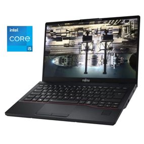 Ультрабук Б-клас Fujitsu LifeBook E5412 / 14" (1920x1080) IPS / Intel Core i5-1235U (10 (12) ядер по 3.3 - 4.4 GHz) / 16 GB DDR4 / 256 GB SSD / Intel Iris Xe Graphics / WebCam / Win 10 б/в