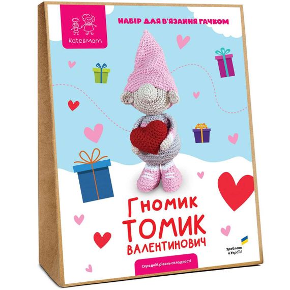Гномик Томик - Набір для В'язання гачком Амігурумі (6959)