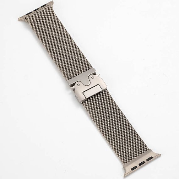 Ремінець Milanese Loop New Design для Apple Watch 42(ser.1-3)/44/45/46/49mm Titanium | Зображення 3
