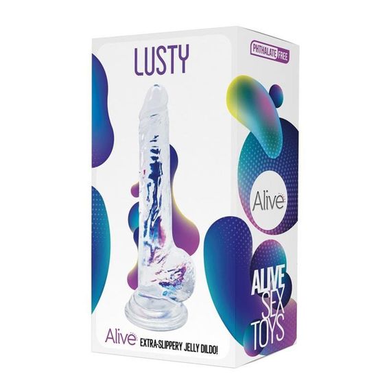 Фаллоимитатор - Alive Lusty Clear sexstyle | Зображення 2