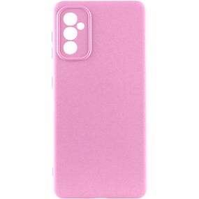 Чохол TPU GETMAN Liquid Silk Full Camera для Samsung Galaxy A55 Рожевий / Pink
