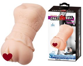 Мастурбатор вагина CRAZY BULL- Realistic 3D VAGINA Water lubricant, BM-009202K Sex Aura