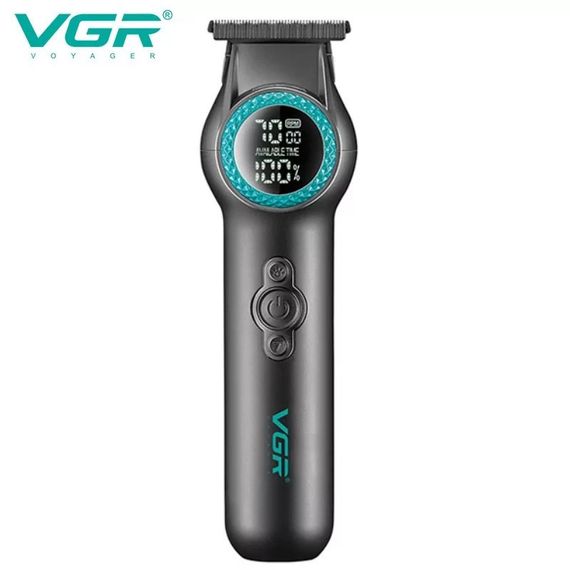 Тример VGR V-990, 3 насадки, Багатофункціональна акумуляторна машинка для стрижки, VGR машинка | Зображення 2