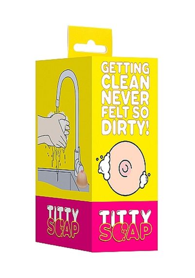 Мылко в форме груди Titty Soap - Flesh sexstyle | Зображення 1