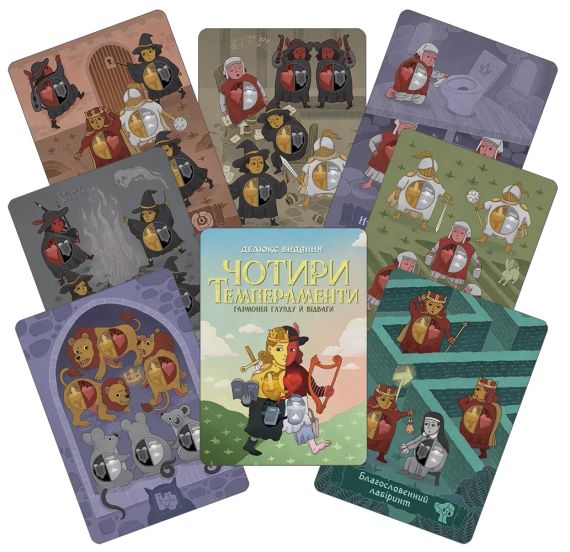 Настольная игра Четыре зелья. Делюкс издание (Four Humours) укр. | Зображення 4