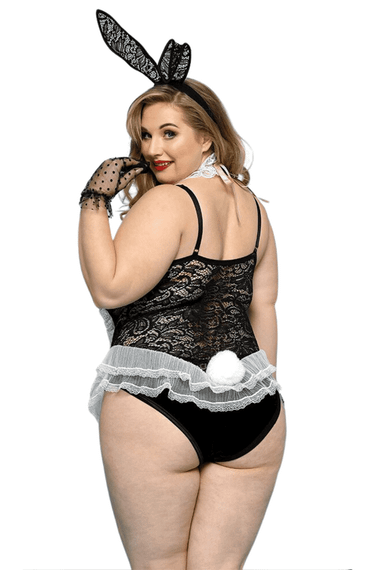 Костюм зайчика JSY «Пристрасна Медісон» Plus Size Чорний XL/2XL | Зображення 1