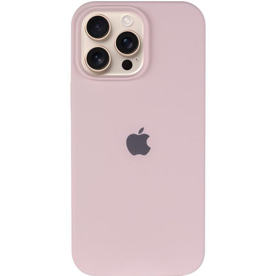 Чохол Silicone Case Full Protective (AA) для Apple iPhone 16 Pro Max (6.9") Рожевий / Chalk Pink | Зображення 1