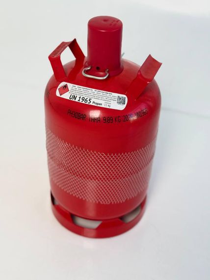 Газовый баллон 27 л 11 кг для пропана бытовой стальной резервуар для газа туристический баллон | Зображення 3