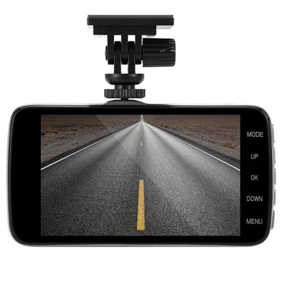 Автомобильный видеорегистратор X600 LCD 4 Angel Lens камеры 1080P Full HD TF | Зображення 2