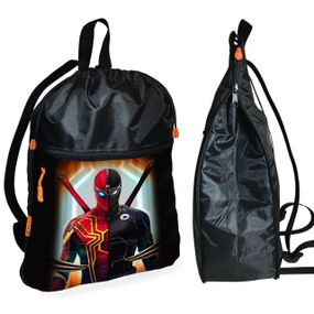 Рюкзак-мешок для школы Человек-паук "Spider-Man"детская сумка для обуви и спортивной одежды (01509)