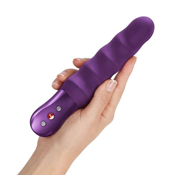 Пульсатор Fun Factory Stronic Real Bottle Green, 10 режимов работы, перезаряжаемый, Фиолетовый | Зображення 9