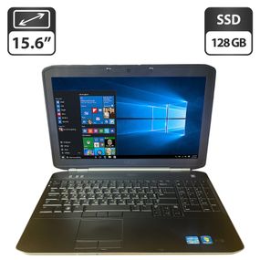 Ноутбук Dell Latitude E5520 / 15.6" (1366x768) TN / Intel Core i5-2410M (2 (4) ядра по 2.3 - 2.9 GHz) / 8 GB DDR3 / 128 GB SSD / Intel HD Graphics 3000 / WebCam / DVD-ROM б/у