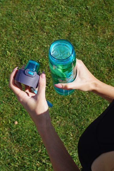 Пляшка для води CASNO 780 мл KXN-1180 Блакитна | Зображення 7