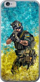 Чехол на iPhone 6 Воин ЗСУ "5311u-45-17620"