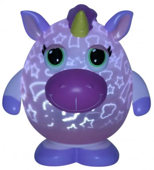 Світильник-проектор Playbrites Єдиноріг | Оригінальний світильник у дитячу | Нічник дитячий бездротовий | Зображення 2