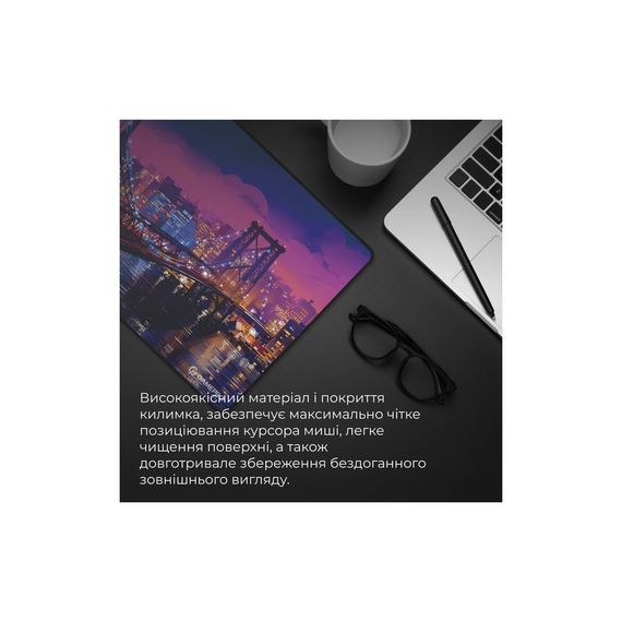 Килимок для мишки GamePro MP275C Speed/Control Black (MP275C) | Зображення 9