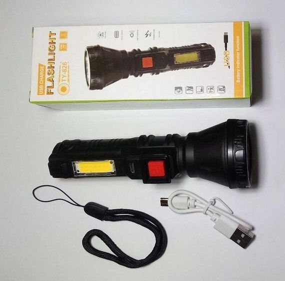 Ручний акумуляторний ліхтар Flashlight Ty-826 | Зображення 1
