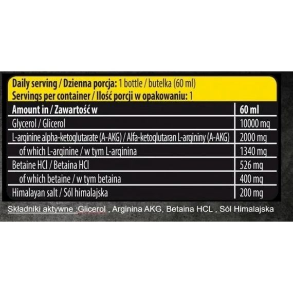 Предтренировочный комплекс Kevin Levrone Anabolic On Stage Pump 60 ml (Cherry Passion Fruit) | Зображення 1