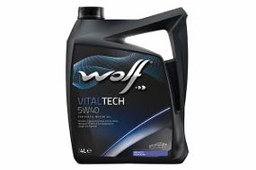 Моторна олива Wolf Vitaltech 5W-40 4л.