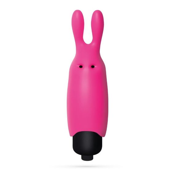 Кишеньковий вібратор зайчик Crushios O-Pet рожевий Sex Aura