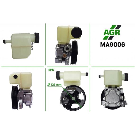 Насос ГУР новый MAZDA 6 (GG) 02-07, 6 Hatchback (GG) 02-07, 6 Station Wagon (GY) 02-07, CX-7 (ER) 12-17