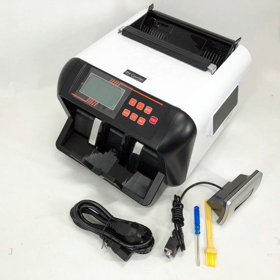 Счетчик банкнот bill counter UKC MG-555, Счетная машинка валют, Автоматическая счетная машина PJ-731 для денег | Зображення 3