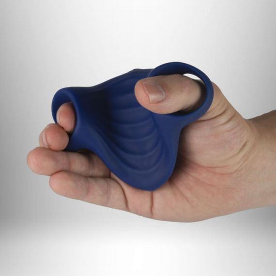 Мастурбатор Rocks Off Palm Blue, петли для пальцев, 10 режимов sexstyle | Зображення 9