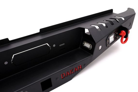 Усиленный задний бампер Dakar V1 для Nissan Navara/NP300 2016↗ | Зображення 1