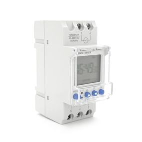 Реле часу Sinotimer TM928RAKL, на DIN-рейку, LCD, програмований, змінна батарея, 16А, 85-265V, 87х65х35 мм