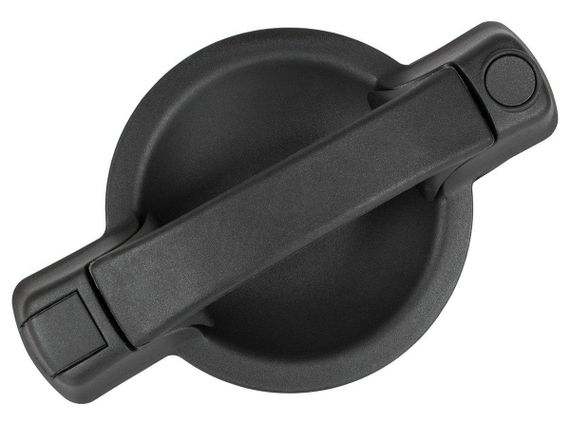 Fiat Doblo I (00-09) правая наружная ручка под центральный замок боковой раздвижной двери без ключей, Фиат