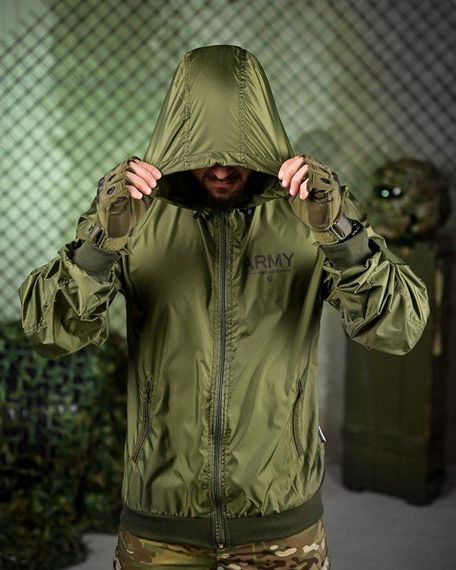 Вітровка Oblivion Army олива ДЛ6594 | Зображення 5