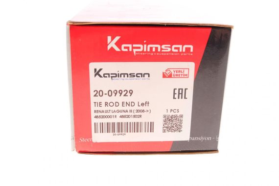 Наконечник тяги рулевой L Renault Laguna III 1.5-3.5 07-15 L=240mm  20-09929 | Зображення 6