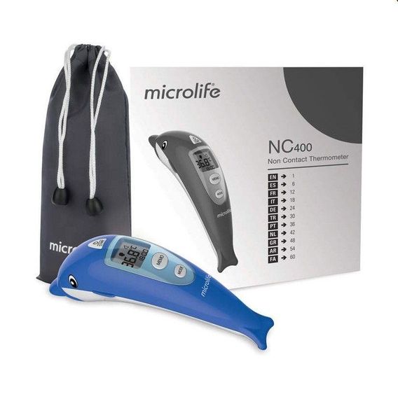 Инфракрасный бесконтактный термометр Microlife NC 400 для детей гарантия 5 лет | Зображення 5