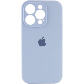 Чохол Silicone Case Full Camera Protective (AA) для Apple iPhone 14 Pro (6.1") Блакитний / Lilac Blue