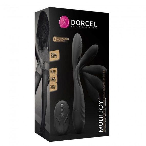 Вібратор для пар Dorcel MULTI JOY з пультом ДК | Зображення 6
