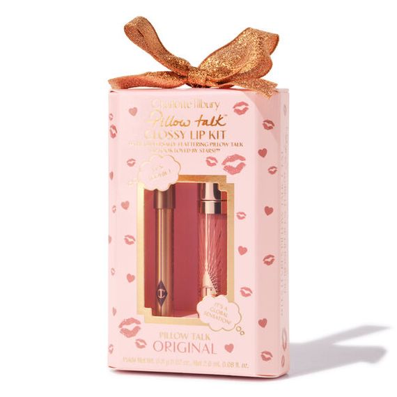 Набор Charlotte Tilbury Pillow Talk Mini Glossy Lips Duo Original | Зображення 2