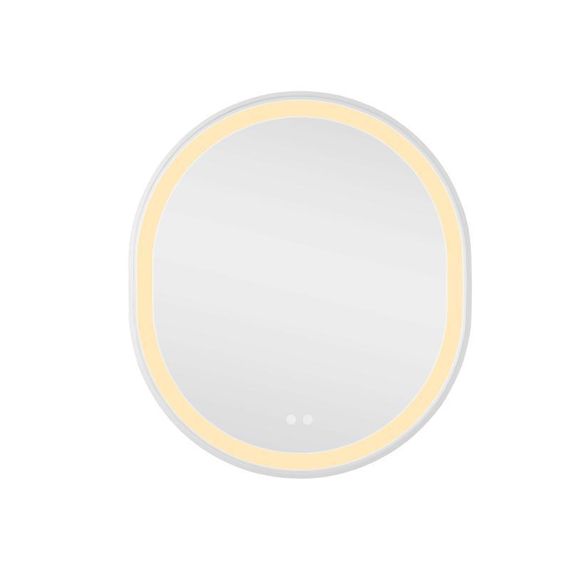Дзеркало Qtap Gemini 800х700 з LED-підсвічуванням Touch, з антизапотіванням, з димером, рег. темп. кольору (3000-6500K) | Зображення 4