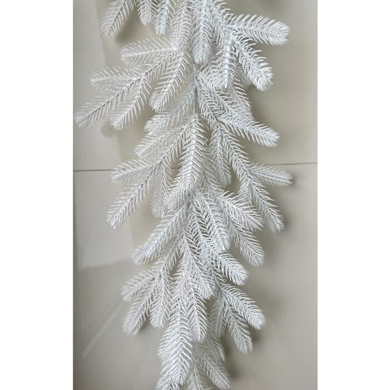 Гірлянда хвойна Traditional лита 1,2 м біла | Зображення 2