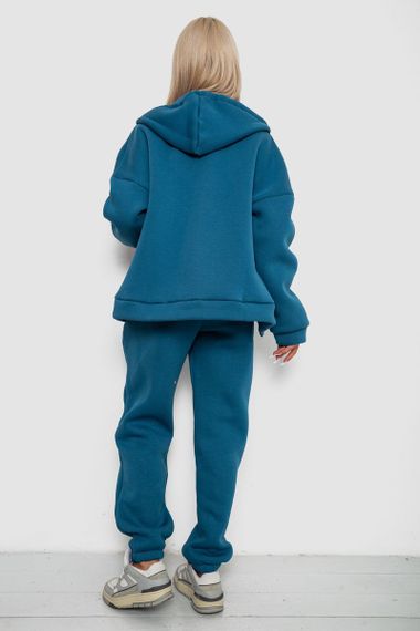 Спортивный костюм женский на флисе, цвет синий, 238R5715-1 | Зображення 3