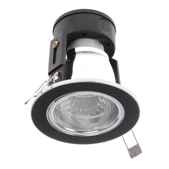 Светильник потолочный врезной  VDL-25/11 BLACK/CHR