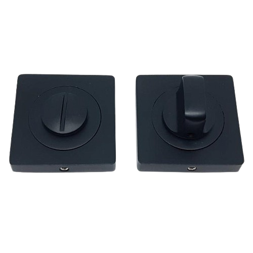 Накладка на фіксатор поворотна BK 0605 AL Black Mat KEDR