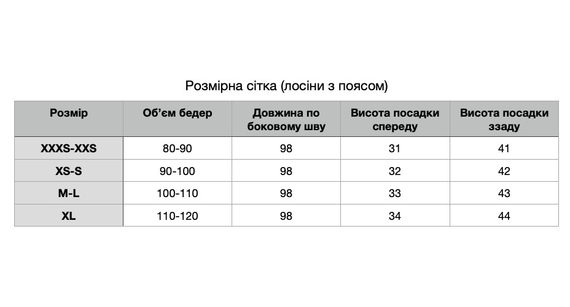 Лосіни на гумці Кулірка Блакитний, XL | Зображення 3