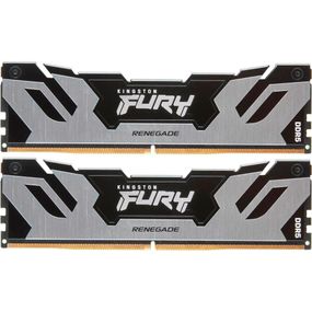 Модуль пам&#039;яті для комп&#039;ютера DDR5 32GB (2x16GB) 8000 MHz Renegade Silver XMP Kingston Fury (ex.HyperX) (KF580C38RSK2-32)