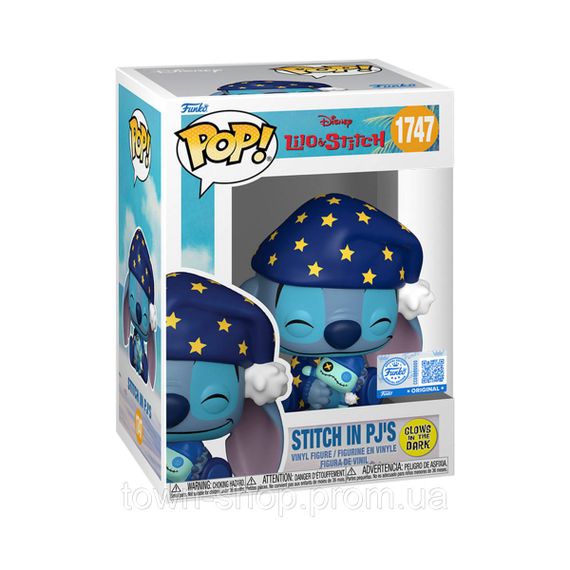 Игровая фигурка Funko POP! серии Лило и Стич S4 - Стич (GW)
