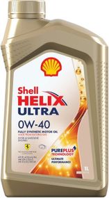 Моторна олива Shell Helix Ultra 0W-40 1л.