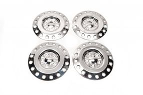Ковпаки з нержавійки OEM (1-котковий) для Volkswagen LT 1998-2024 рр