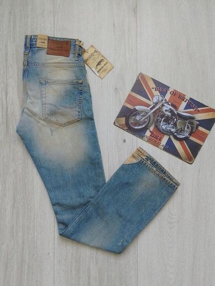 Чоловічі джинси з потертостями Jack & Jones | Зображення 3