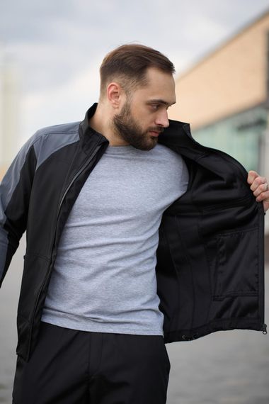 Куртка чоловіча soft shell light "iForce" Intruder сіра | Зображення 6