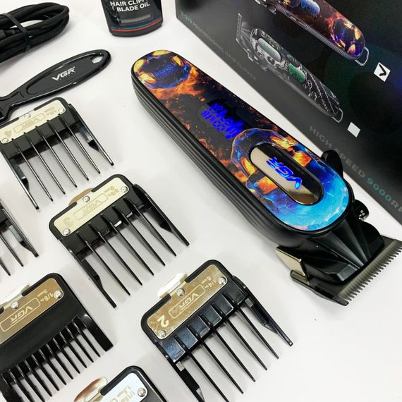 Тример з регульованою довжиною VGR, Машинка для стрижки акумуляторна з керамічними ножами VM-48 | Зображення 6