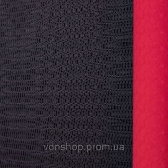 Килимок для йоги нековзкий 173×58 см Червоний HP-42-10R | Зображення 1